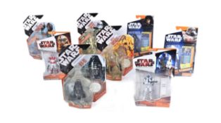 STAR WARS - SAGA LEGENDS - COLLECTION OF CARDED ACTION FIGURES