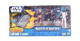 STAR WARS - CLONE WARS - BATTLE PACKS ACTION FIGURE SET