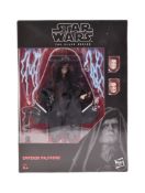 STAR WARS - THE BLACK SERIES - EMPEROR PALPATINE BOXED FIGURE