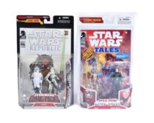 STAR WARS - COMIC PACKS - BOXED ACTION FIGURES & COMIC BOOK SETS