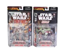 STAR WARS - COMIC PACKS - BOXED ACTION FIGURES & COMIC BOOK SETS
