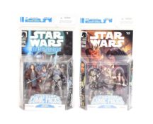 STAR WARS - COMIC PACKS - BOXED ACTION FIGURES & COMIC BOOK SETS
