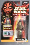 STAR WARS - JEROME BLAKE - AUTOGRAPHED MOC ACTION FIGURE