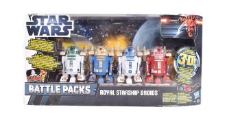 STAR WARS - BATTLE PACKS - ROYAL STARSHIP DROIDS ACTION FIGURES