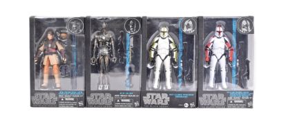 STAR WARS - THE BLACK SERIES - BOXED BLUE LINE ACTION FIGURES