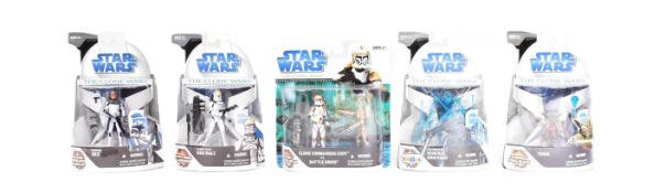 STAR WARS - THE CLONE WARS - CARDED ACTION FIGURES