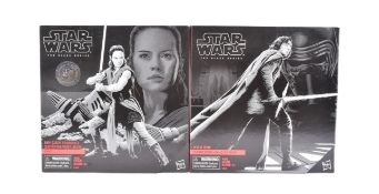 STAR WARS - HASBRO BLACK SERIES BOXED ACTION FIGURES