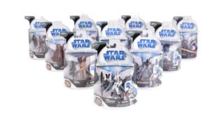 STAR WARS - THE CLONE WARS - HASBRO CARDED ACTION FIGURES