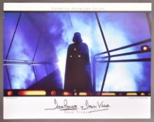 STAR WARS - DAVE PROWSE - DARTH VADER SIGNED 11X14