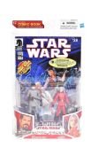 STAR WARS - COMIC PACKS - BOXED ACTION FIGURES & COMIC BOOK