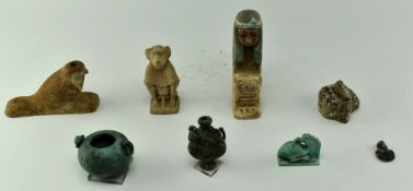 COLLECTION OF 20TH CENTURY EGYPTIAN SOUVENIR PIECES