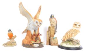 COLLECTION OF VINTAGE 20TH CENTURY TEVIOTDALE RESIN FIGURES