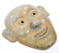VINTAGE 20TH CENTURY HAN DYNASTY REPRO BRONZEWARE MASK
