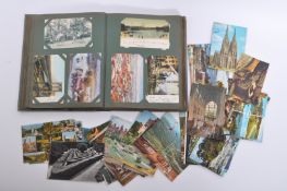 COLLECTION OF TOPOGRAPHICAL AND NAUTICAL POSTCARDS