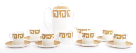 VINTAGE SUSIE COOPER KEY DECORATION PATTERN TEA / COFFEE SET