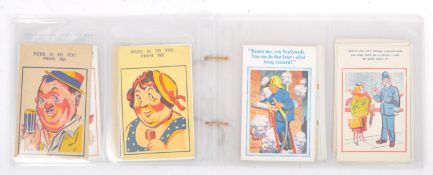 COLLECTION OF DONALD MCGILL COMIC POSTCARDS