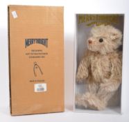 LIMITED EDITION MILLENNIUM 'BARNEY' TEDDY BEAR BY MERRYTHOUGHT