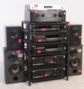 VINTAGE 20TH CENTURY SONY HI-FI AUDIO STACKING MUSIC SYSTEM