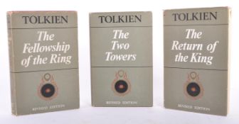 J. R. R. TOLKIEN - LORD OF THE RINGS - THREE 1960S HARDBACK BOOKS