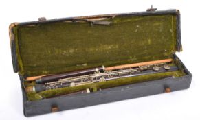 MID 20TH CENTURY JOHN GREY & SONS CLARINET - CASED