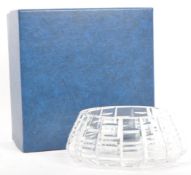 VINTAGE HAND BLOWN BOWL / DISH BY WATERFORD CRYSTAL BOXED