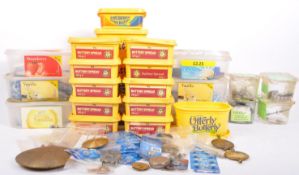 LARGE COLLECTION OF WATCH AND CLOCK SPARES AND ITEMS