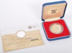 THE ROYAL MINT TWENTY POUND MINT SILVER COIN