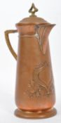 ART NOUVEAU DANNHAUER CHAUDRONNIER COPPER JUG