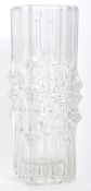 SKLO UNION - MAZE VASE - VINTAGE 1960S CZECH STUDIO ART GLASS VASE
