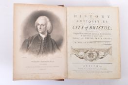 18TH CENTURY LOCAL INTEREST HISTORY & ANTIQUITIES BRISTOL BOOK