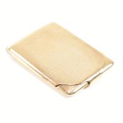 HALLMARKED 9CT GOLD ASPREY LONDON VESTA CASE