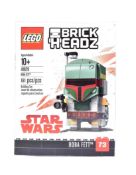 LEGO - STAR WARS - BRICKHEADZ - 41629 - BOBA FETT