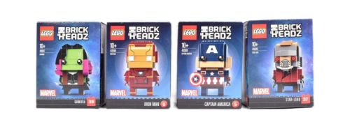 LEGO - BRICKHEADZ - X4 LEGO MARVEL BRICKHEADZ