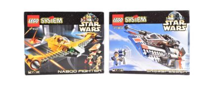 LEGO - STAR WARS - NABOO FIGHTER & SNOWSPEEDER