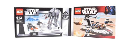LEGO - STAR WARS - REBEL SCOUT SPEEDER & BATTLE OF HOTH