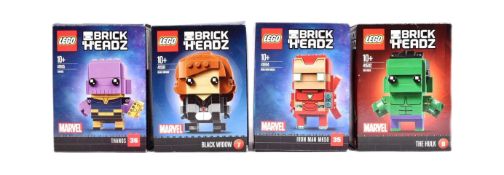 LEGO - BRICKHEADZ - X4 LEGO MARVEL BRICKHEADZ