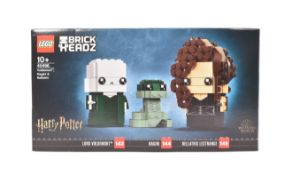 LEGO - HARRY POTTER - BRICKHEADZ -VOLDEMORT, NAGINI & BELLATRIX LESTRANGE