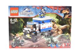 LEGO - JURASSIC WORLD - 75917 RAPTOR RAMPAGE LIMITED EDITION - SEALED