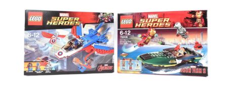 LEGO - MARVEL - X2 MARVEL SUPERHEROES SETS