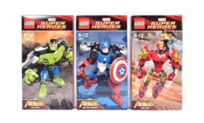 LEGO - MARVEL - X3 MARVEL SUPER HERO SETS