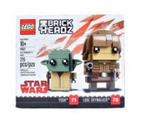LEGO - BRICKHEADZ - STAR WARS - YODA & LUKE SKYWALKER