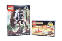 LEGO - STAR WARS - LANDSPEEDER & IMPERIAL AT-ST