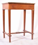 19TH CENTURY FRENCH EMPIRE WALNUT PLANTER JARDINIERE STAND