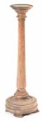 19TH CENTURY VICTORIAN PINE TORCHERE STAND