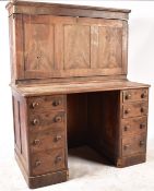 STEPHEN SMITH & CO, BOSTON - 19TH CENTURY AMERICAN DESK