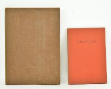 WOODCUT & LINOCUT INTEREST - TWO ILLUSTRATION BOOKS