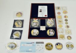 COLLECTION OF ROYAL MINT COMMEMORATIVE COINS & MEDALS