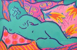 GERRY BAPTIST (B. 1935) - NUDE - GREEN