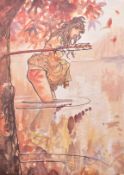 MILO MANARA (B. 1945) - INDIAN SUMMER