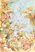 OLGA MIKSCHE (B.1942) - RED SEA DIVE